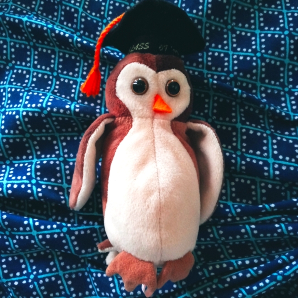 Wise the Owl Rate retired Graduation owl 98